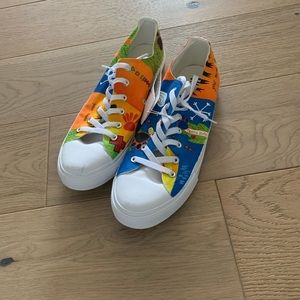 Colorful summer sneakers